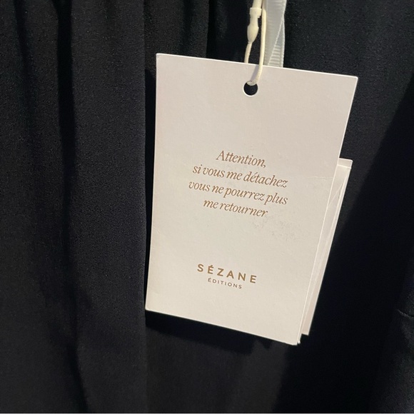 Sezane Navy Mini Dress - Picture 5 of 11